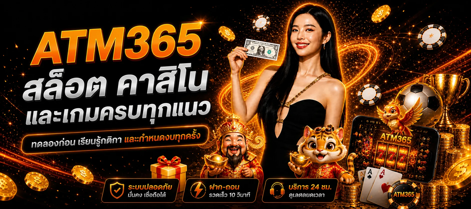 ATM365 เว็บตรง ทางเข้า สล็อต และระบบสมาชิกครบ